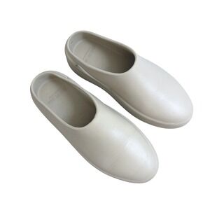 Fear of God The California Slip On Mules Oat Cream Foam Clogs Size 36 US 6 Italy